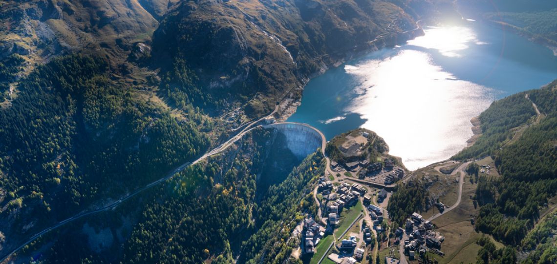 Chevril dam