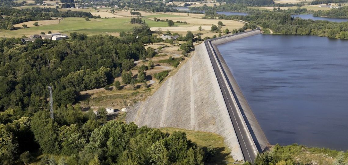 Montézic dam
